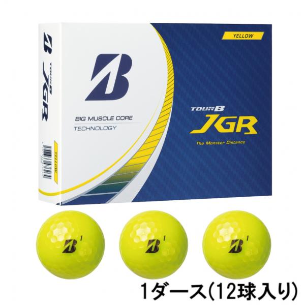 ブリヂストン ツアービー TOUR B JGR イエロー J3YX 1ダース 12球入 ゴルフ 公認...