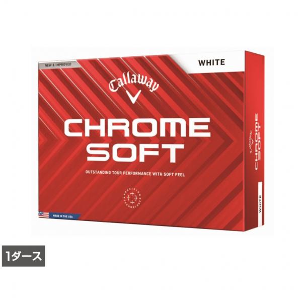 キャロウェイ クロムソフト CHROME SOFT 24 7193105008 1ダース 12球入 ...