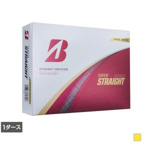 ブリヂストン SUPER STRAIGHT (T5GX) スーパーストレート 1ダース(12球入) ゴルフ 公認球 BRIDGESTONE