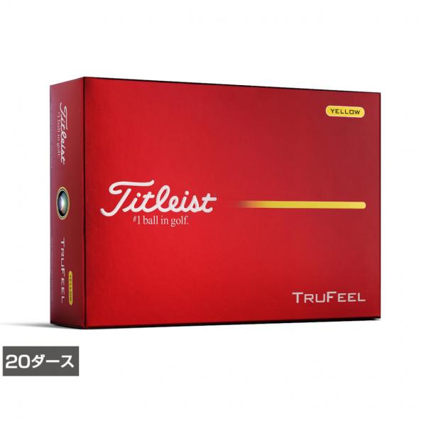 タイトリスト 26 TRUFEEL YELLOW トゥルーフィール イエロー 8929191869 ...