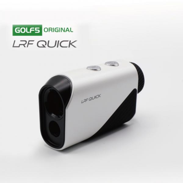 レーザー距離計 LRF QUICK ゴルフ コンパクト 距離計測器 ピンサーチ ケース付 内蔵バッテ...