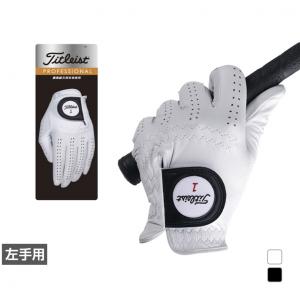 タイトリスト ゴルフウェア プロフェッショナル ゴルフグローブ TG73 6665288058 メンズ : ホワイト Titleist