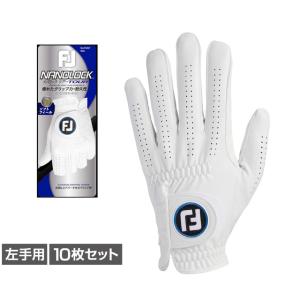 フットジョイ ゴルフグローブ 左 24ナノロック ツアー FGNT24 10枚セット 6665646285 メンズ FOOT JOY FJ｜アルペングループヤフー店