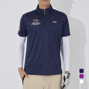フィラ ゴルフウェア セットシャツ 春 夏 半袖シャツ+インナーシャツ 744500 メンズ FILAの商品画像