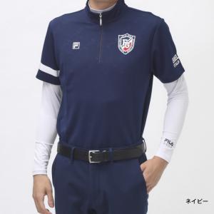 フィラ ゴルフウェア セットシャツ 秋 冬 半...の詳細画像1