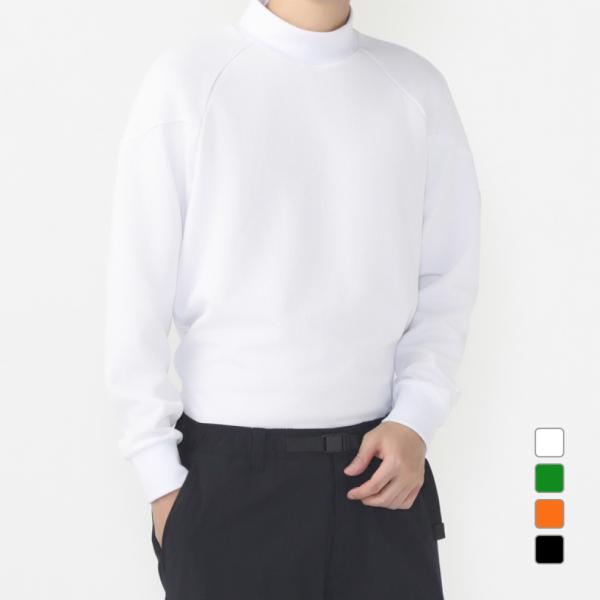 ティゴラ ゴルフウェア 長袖シャツ 秋 冬 T.長袖ハイネックシャツ ダブルフェイス ハイネック 吸...