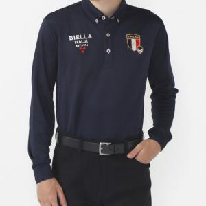 アクアスキュータム 長袖ポロシャツ Lサイズ アクアスキュータム ゴルフAquascutum Golf 長袖ポロシャツ M/L/LL