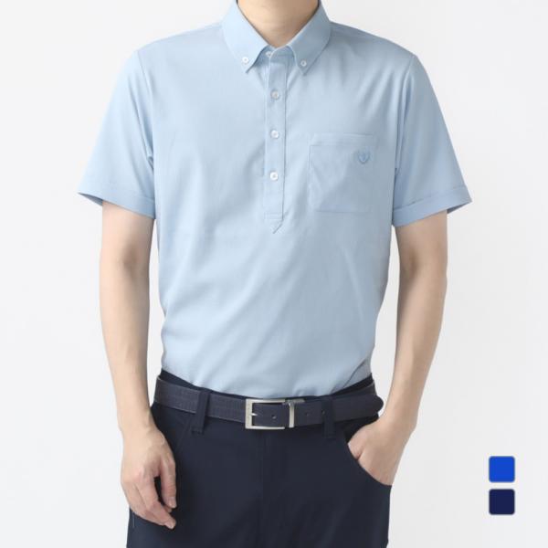 ティゴラ ゴルフウェア 半袖シャツ 春 夏 サッカーポロシャツ TR-1H1034B メンズ TIG...