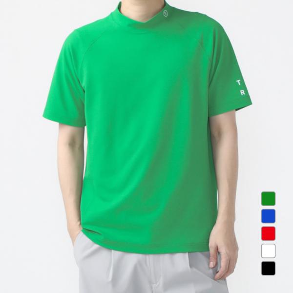 ティゴラ ゴルフウェア 半袖シャツ 春 夏 秒乾 R モックシャツ TR-1H1164H メンズ T...