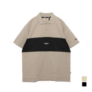 レノマ ゴルフウェア 半袖シャツ 春 夏 BACK LOGO HALF ZIP S/S