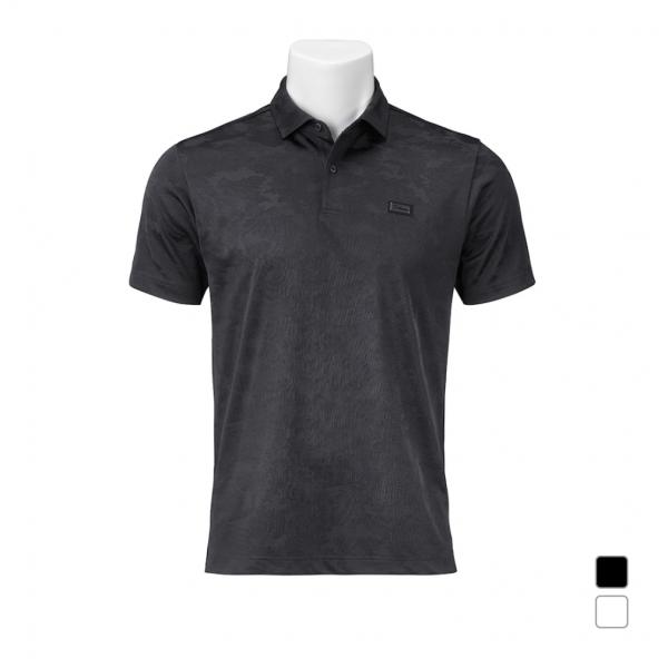 タイトリスト ゴルフウェア 半袖シャツ 春 夏 カモフラージュ ジャカードシャツ TKPMS102J...