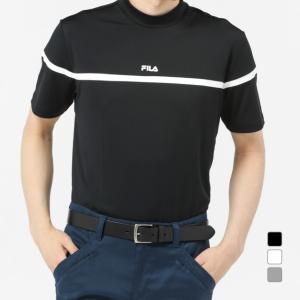 フィラ ゴルフウェア 半袖 シャツ 春 夏 モックネック シャツ 742619 FILA｜alpen-group