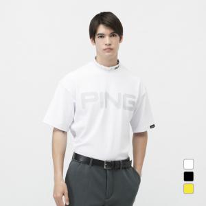 PING メンズ 半袖ハイネックシャツ