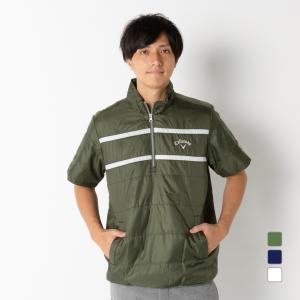 キャロウェイ ゴルフウェア 秋 冬 半袖ウインドブレーカー