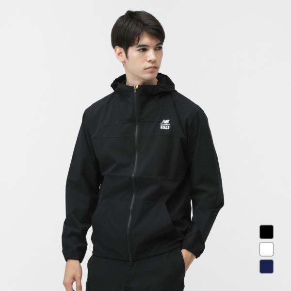 ニューバランス ゴルフウェア 長袖ウインドブレーカー 秋 冬 FULL ZIP WIND HOODI...