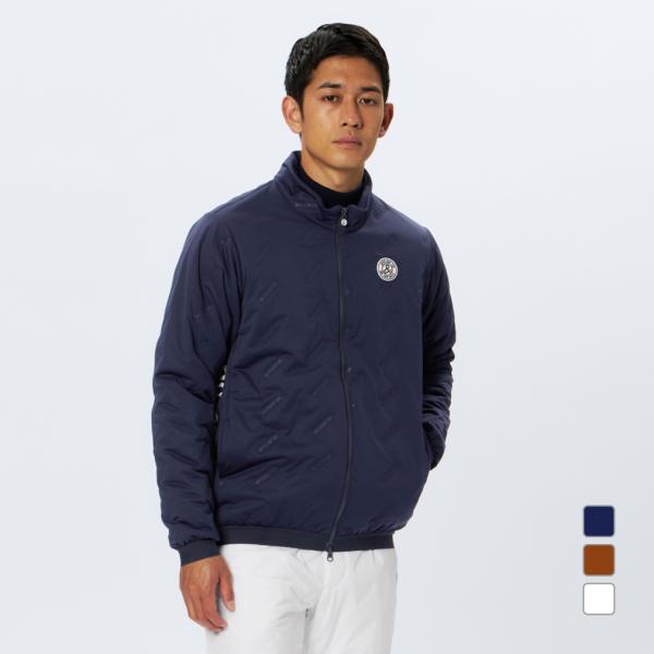 アンパスィ ゴルフウェア 中綿ジャケット 秋 冬 中わたブルゾン AMF1115G3 メンズ and...