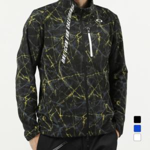 オークリー ゴルフウェア 長袖ウインドブレーカー 秋 冬 OAKLEY CRACK MX JACKET FOA404246 軽量撥水のストレッチ素材 メンズ OAKLEY