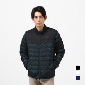 キャロウェイ ゴルフウェア 秋 冬 中綿ジャケット 21M9CW Blouson05 ST/ST Padding 3546220998 スターストレッチ 2WAYベスト メンズ Callaway