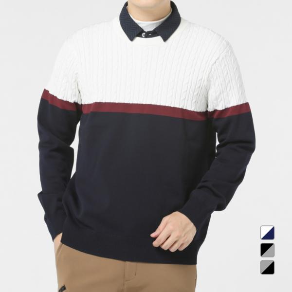 イグニオ ゴルフウェア 長袖セーター 秋 冬 iHEAT アイヒートクルーセーター IG-1S151...