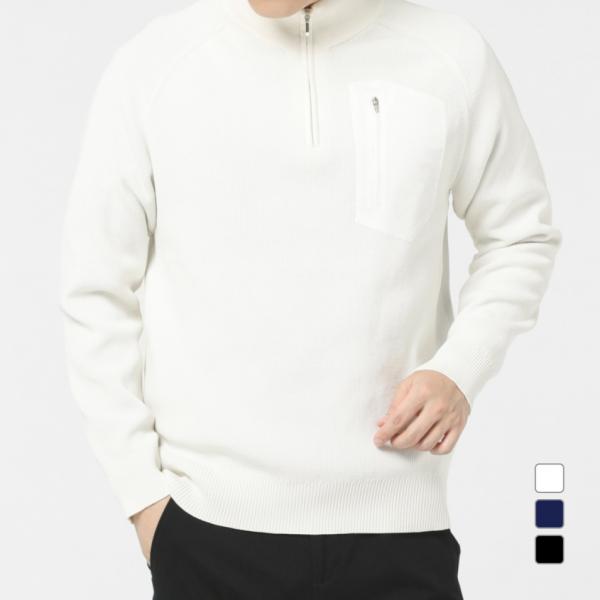 イグニオ ゴルフウェア 長袖セーター 秋 冬 iHEAT アイヒートジップセーター IG-1S152...