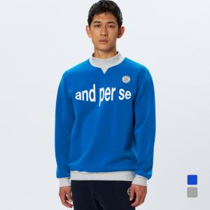 ネイビーM ゴルフ　メンズ　秋冬　ダンボールニット　スウェット DAUSPICE ダンボールニットスウェット メンズ | イオンスタイル