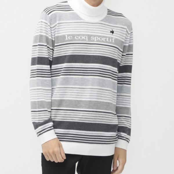 ルコックスポルティフ ゴルフ ゴルフウェア 長袖セーター 秋 冬 ハイネックセーター LG4FST0...