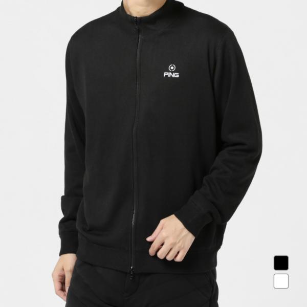 ピン ゴルフウェア 長袖セーター 秋 冬 23FWフルジップニットブルゾン 6213270007 メ...