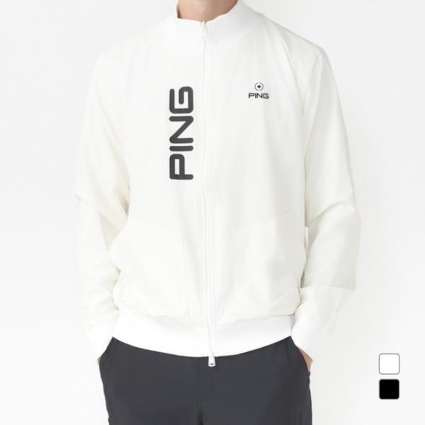 ピン ゴルフウェア 長袖セーター 秋 冬 23FWフルジップニットブルゾン 6213270007 メ...