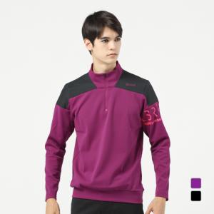 スリクソン ゴルフウェア 長袖トレーナー 秋 冬 ゴルフ RGMUJB04 星野プロとの共同開発商品 メンズ SRIXON