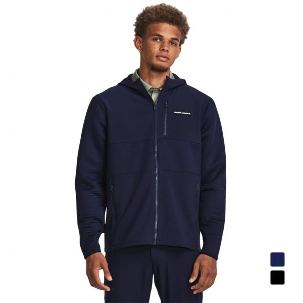 アンダーアーマー ゴルフウェア 長袖 トレーナー 秋 冬 UAストーム デイトナ フルジップ ジャケ...