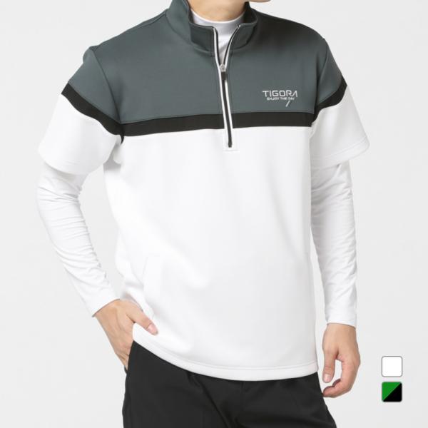 ティゴラ ゴルフウェア 半袖トレーナーセット 秋 冬 セットトレーナー TR-1T1503Z2P メ...