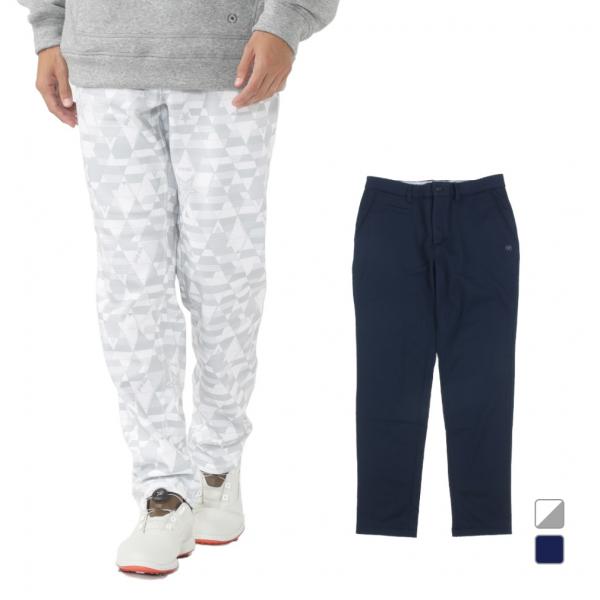 ピン ゴルフウェア ロングパンツ 秋 冬 23FWボンディングパンツストレッチ・保温・防風 カジュア...