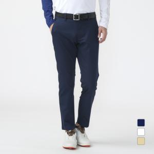 ルコックスポルティフ ゴルフ ゴルフウェア ロングパンツ 春 夏 ストレッチフォーサー 9分丈スラックスパンツ QGMXJD01 メンズ le coq sportif GOLF