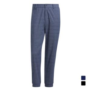 アディダス ゴルフ ロングパンツ フォールウェイト ジョガーパンツ RO035 落ち着いた印象のある杢調 スタイリッシュなジョガーパンツ メンズ adidas