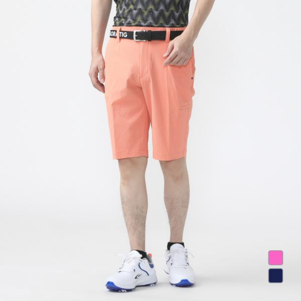 ティゴラ ゴルフウェア ショートパンツ 春 夏 多ポケットシアサッカーショートパンツ TR-1P10...