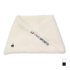 ルコックゴルフ レディース ゴルフウェア ネックウォーマー 秋 冬 ボアネックウォーマー QGCUJK50 モコモコとしたボア素材 le coq GOLFの商品画像