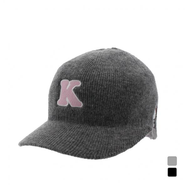 レディース ゴルフウェア ニット帽子 秋 冬 ハローキティニットキャップ KT-KNCP01