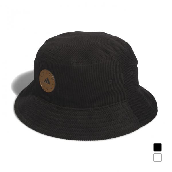アディダス レディース ゴルフウェア ハット 秋 冬 コーデュロイ バケットハット JSQ93 ad...
