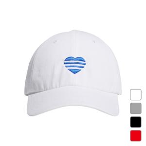 アディダス レディース 3ストライプハートコットンキャップ FL5657 ゴルフウェア 春 夏 キャップ ウィメンズ adidas
