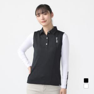 フィラ レディース ゴルフウェア セットシャツ 春 夏 ノースリーブ+インナーシャツ 754540 FILAの商品画像