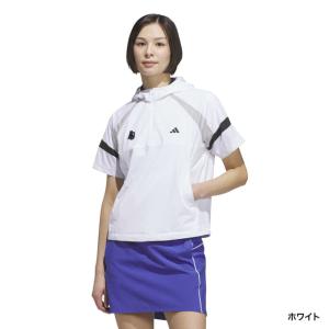 アディダス レディース ゴルフウェア 半袖ウイ...の詳細画像2