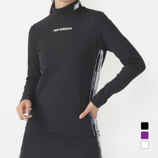 ニューバランス レディース ゴルフウェア 長袖シャツ 秋 冬 L/SLEEVE MOCK NECK ...
