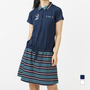 TIGORA GREEN LABEL ティゴラ レディース ゴルフウェア 春 夏 半袖ワンピース TR-1H2131OP 遮熱機能