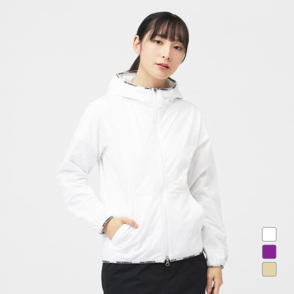 ニューバランス レディース ゴルフウェア 長袖ウインドブレーカー 秋 冬 QUILTED FULL ...