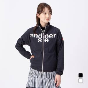 アンパスィ レディース ゴルフウェア 長袖ウインドブレーカー