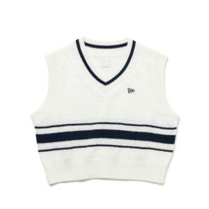 ニューエラ レディース ゴルフウェア ベスト 春 夏 GFW KN VEST WHI 14109004 NEW ERA｜alpen-group