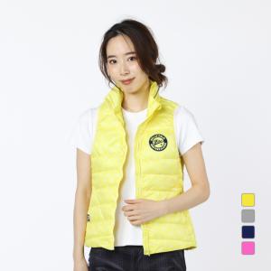 フィラ レディース ゴルフウェア 秋 冬 ダウンベスト ライトダウンベスト 790202 軽量 星柄 収納袋付き FILA