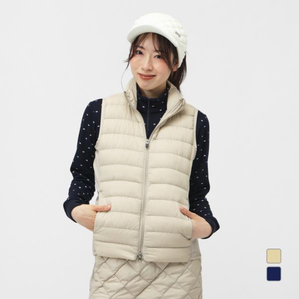 ティゴラ レディース ゴルフウェア ダウンベスト 秋 冬 ダウンベスト TR-1W2635DV レデ...