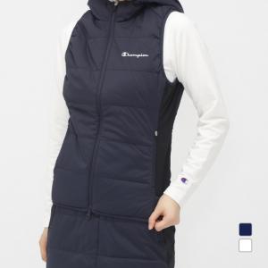Champion（チャンピオン） ゴルフ レディース HOODED ZIP VEST CWCG602