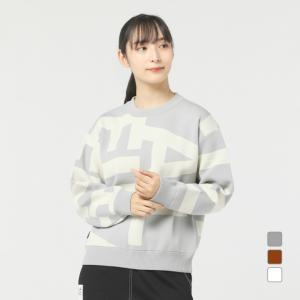 フィラ ゴルフウェア 長袖セーター 秋 冬 ジャガードニットセーター